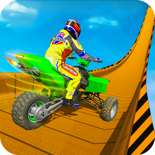 Mega Ramp Tricycle Moto Bike GT Stunt Racing Games icon