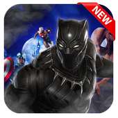 Panther Fight vs Super Heroes Game!