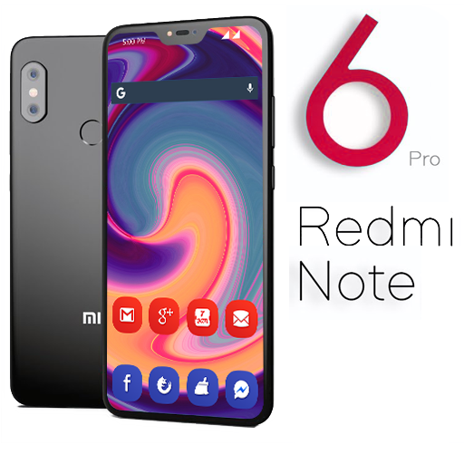 Theme for Redmi Note 6 pro/ Mi 8 pro icon