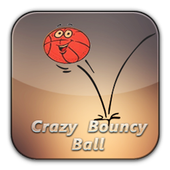 Mini bounce ball icon