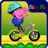 Bike Pepa Pig icon