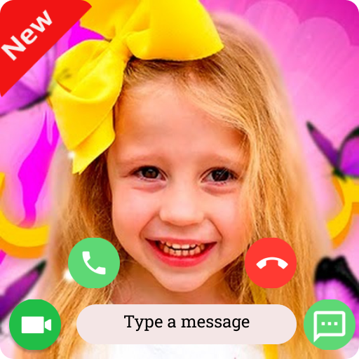 Nastya call you and Chat Simulator Prank icon