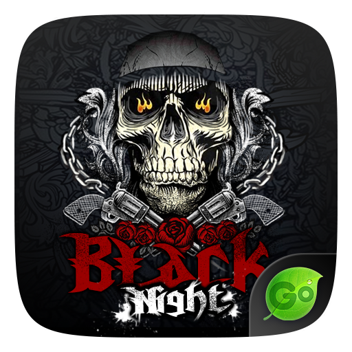 Black Night GO Keyboard Theme icon