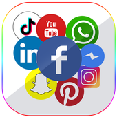 All social media&amp;social network in one App 2019 icon