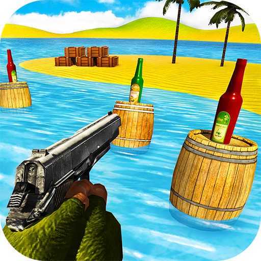Gun Bottle Shooting Expert 3D icon