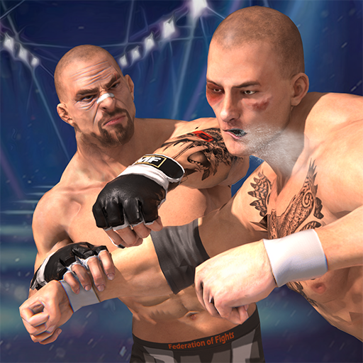 Tag Team Bodybuilder Fighting Tiger Wrestling Game icon