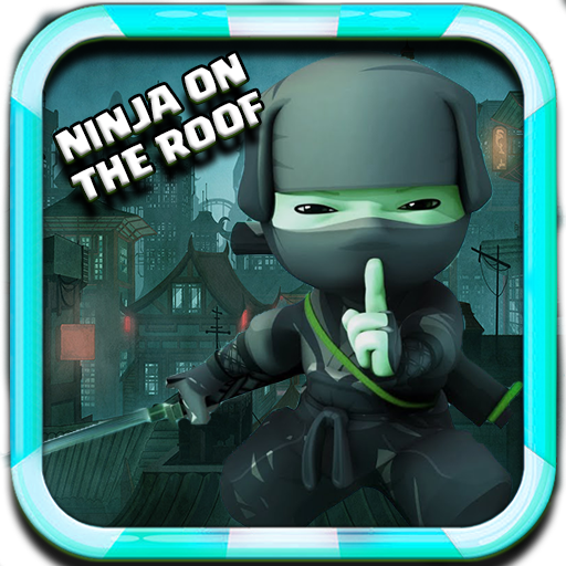 Ninja On The Roof أيقونة