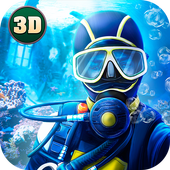 Subwater Island Survival Sim icon