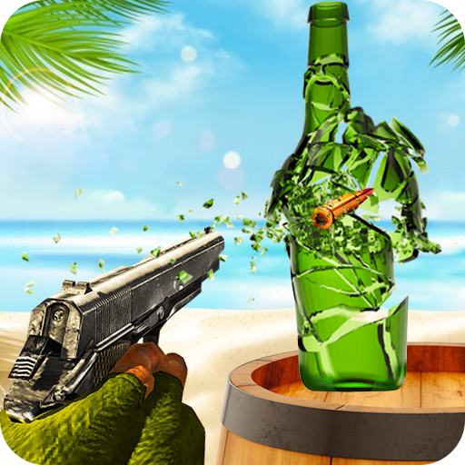 Stylish Bottle Shooting Game icon