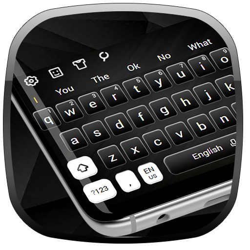 Classic Black White Keyboard icon