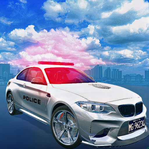 Amazing Police Car Driving Game Simulator icon