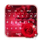 Beautiful Red Rose Keyboard icon