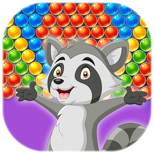 Raccoon Rescue Bubble icon