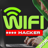 Wifi Password Hacker Simulated icon