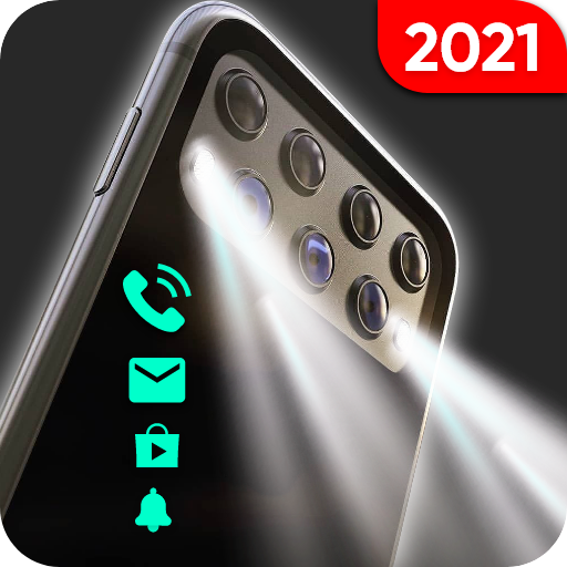 Flashlight on Call &amp; SMS Flash Alerts Notification icon