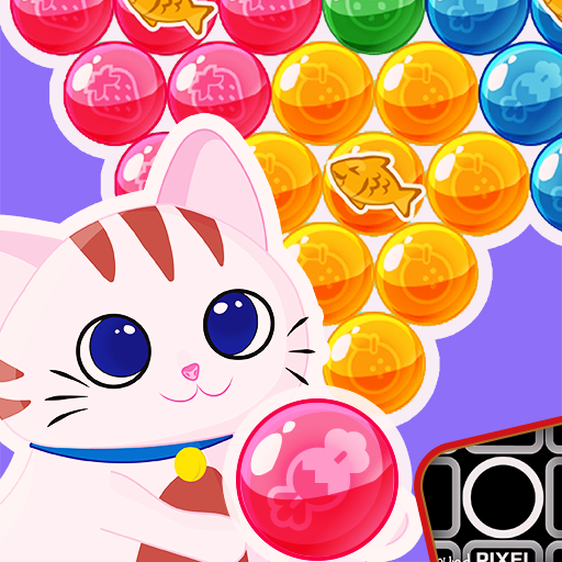 Bubble Shooter baby cat icon
