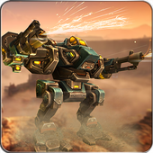 Zombie Robot War : City Rescue from Zombies icon