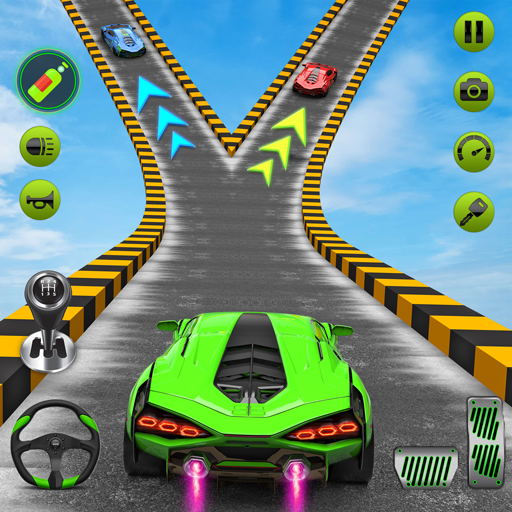 Impossible Mega Ramp Car Stunt icon