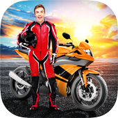 Racing Bike Photo Editor icon