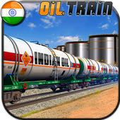 Indian Train Oil Tanker Transport:Train Games 2017 icon