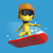 Snowboard Race 3D icon