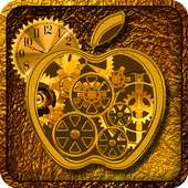 Golden Clock Live WallPaper on 9Apps
