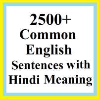 2500  Common English Sentences on 9Apps