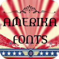 Amerika Font for FlipFont , Cool Fonts Text Free on 9Apps