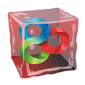 Ice Cube Red GO Launcher Theme icon