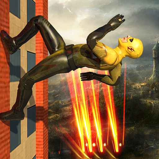 Gangster speed hero: Robot fighting games icon