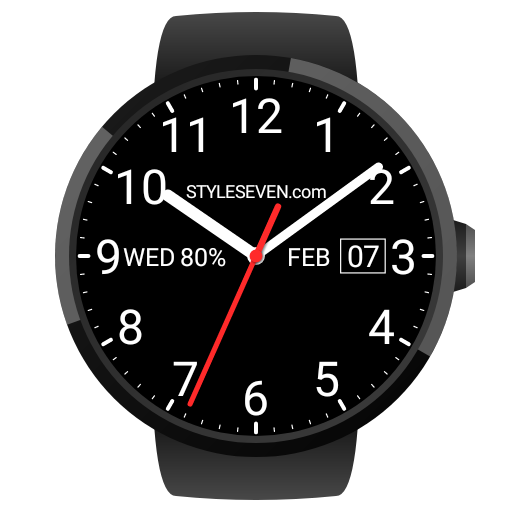 Analog Watch Face-7 for Wear OS by Google أيقونة