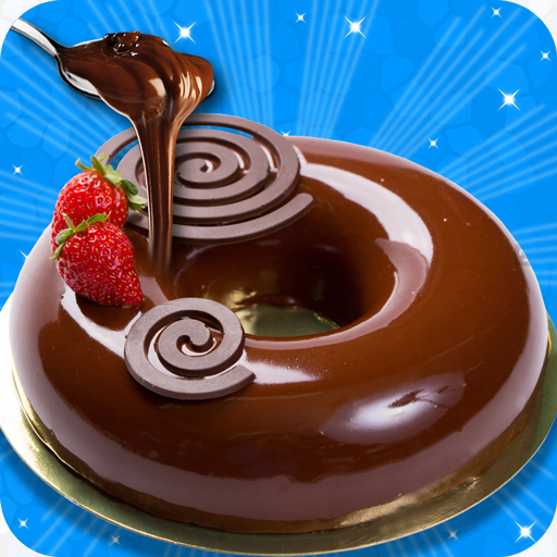 Strawberry Chocolate Mirror Glaze Cake! DIY-chef icon