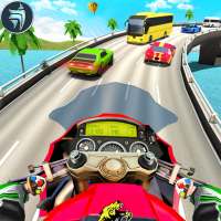 Raya Bike Racing Lalu Lintas M on 9Apps