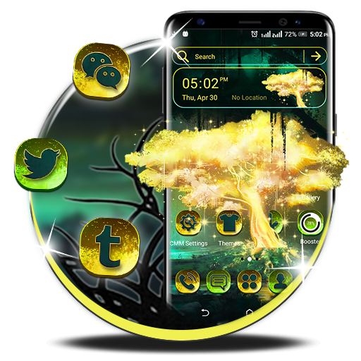 Fantasy Jungle Launcher Theme icon