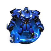 3D Transform Robot Launcher icon