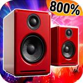 800  sound booster -volume booster -( max booster) on 9Apps