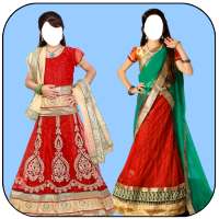 Wedding Wear Lehenga Choli Photo Montage on 9Apps