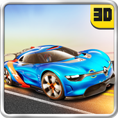 Crazy Racing Turbo Simulator Rigorous Bumpy Ride icon