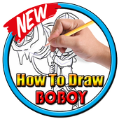 How to draw boboboy icon