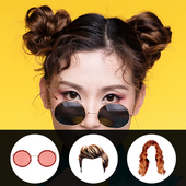 Glasses Photo Editor أيقونة