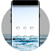 Lock theme for google pixel xl ocean wallpaper icon
