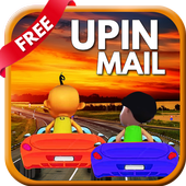 ikon Balap Upin Mobil Mail