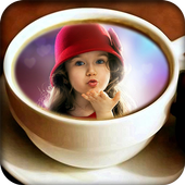 Hot Coffee Mug HD Photo Designer Frames icon