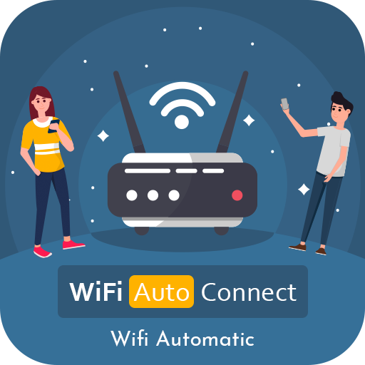 Wi-Fi Auto - connect WiFi Auto Unlock and Connect icon