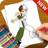 Learn to Draw Ben 10 Characters on 9Apps