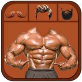 Body Builder Photo Suit Men on 9Apps