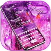 Tastiera ad acqua rosa on 9Apps