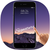 Signature Screen Lock icon