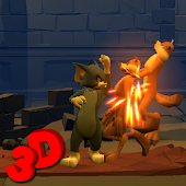 Tom And Beatem Hero Jerry 3D أيقونة