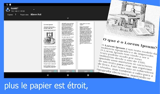 RawBT service d'impression screenshot 10